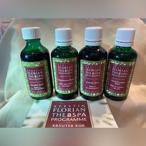 Florian Bath Set of four. German herbal baths at home.